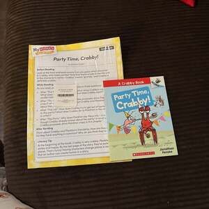 Party time crabby with activity booklet new